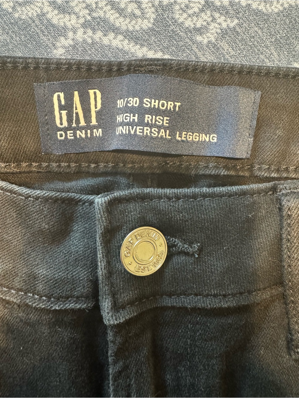 GAP 10 Short High Rise Legging Jeans - Picture 3 of 6